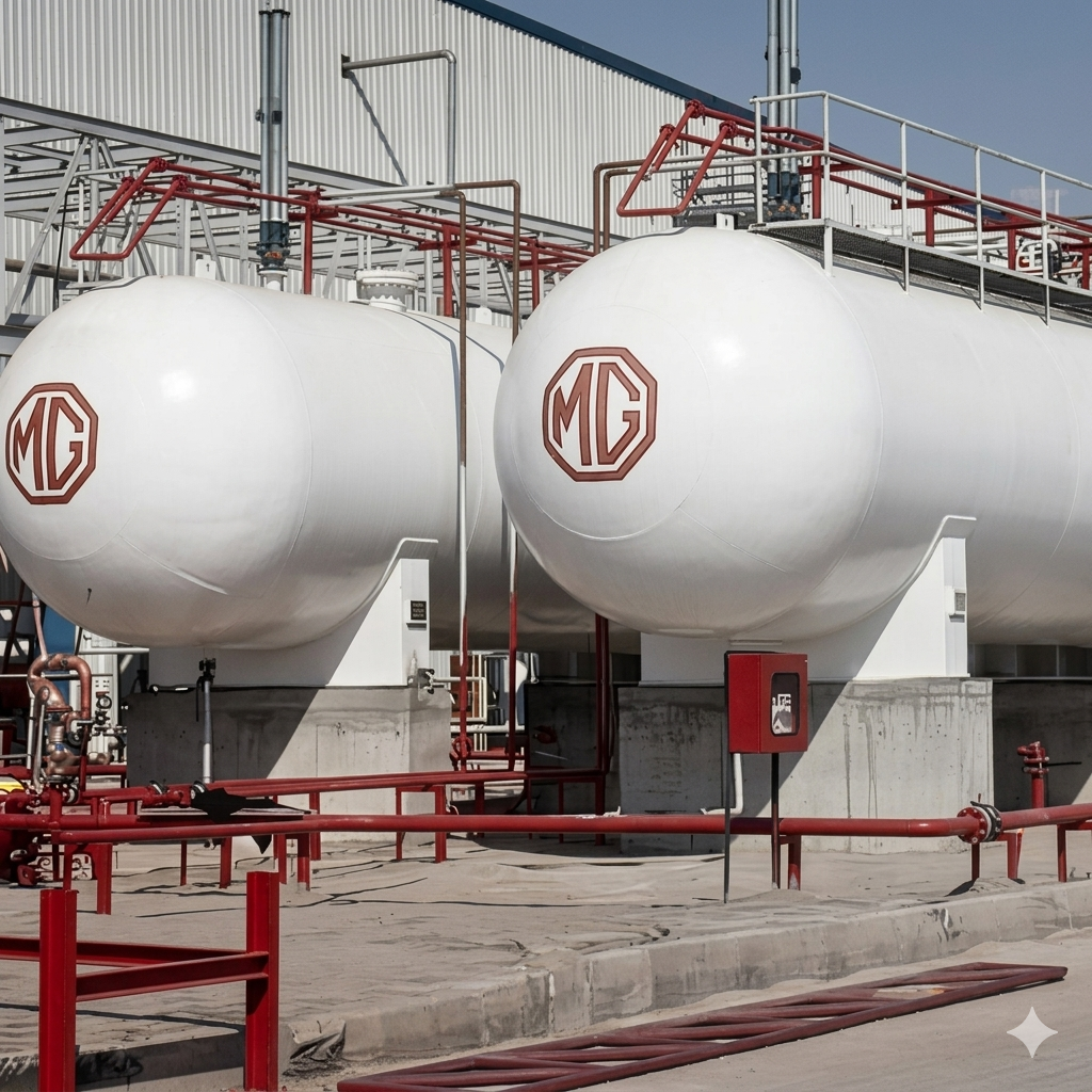 MG bottling plant by sheikh machinery