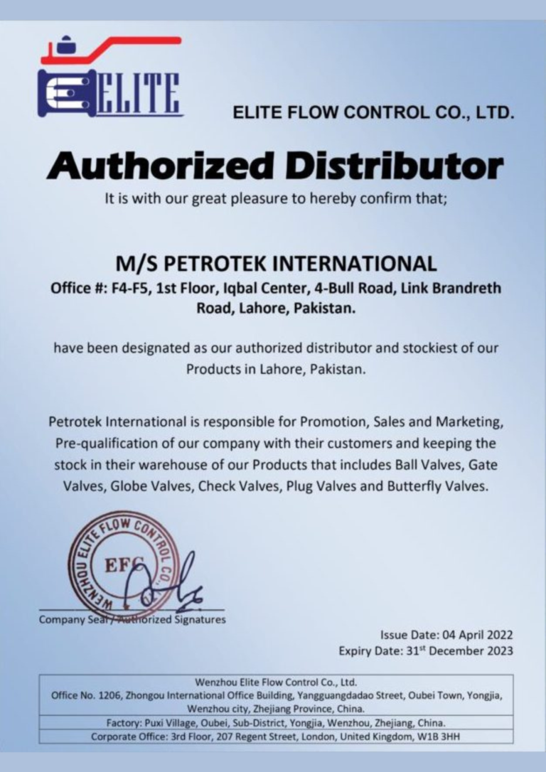 Elite-Flow-Control-UK-Certificate
